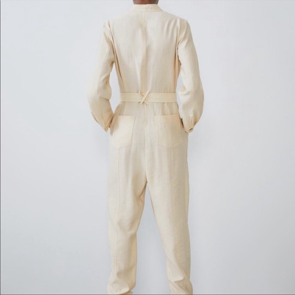 Zara Long Jumpsuit, XS, NWT - Picture 4 of 5